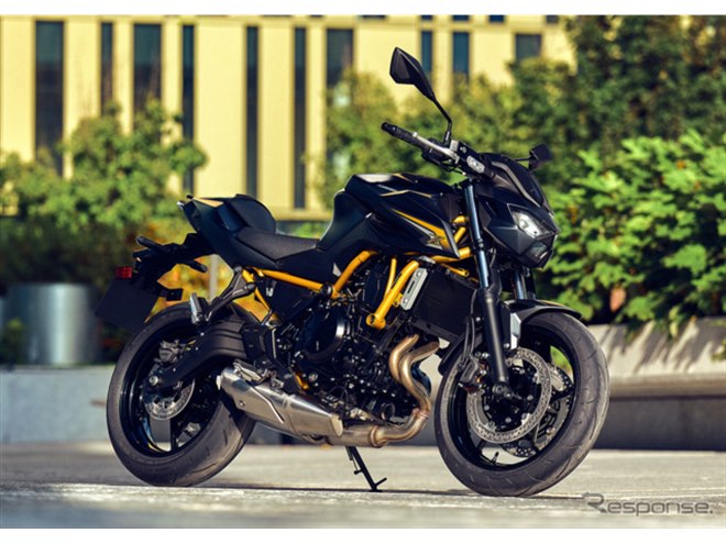 649ccパラツインネイキッド、カワサキ『Z650 S』日本初導入、107万8000