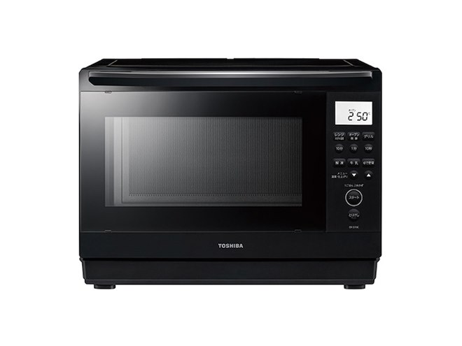 女性オーナー！美品 TOSHIBA 2025年製 電子レンジT 東芝、手入れがしやすいワイド＆フラットな角皿式スチームオーブン