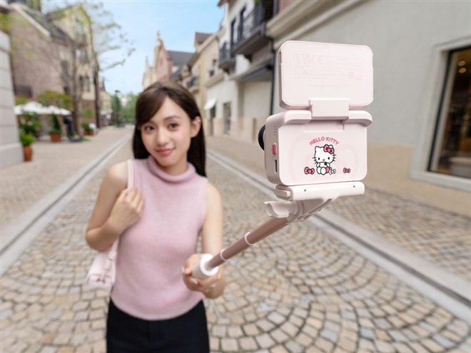Insta360、サンリオとコラボした4Kアクションカメラ「GO Ultra × Hello