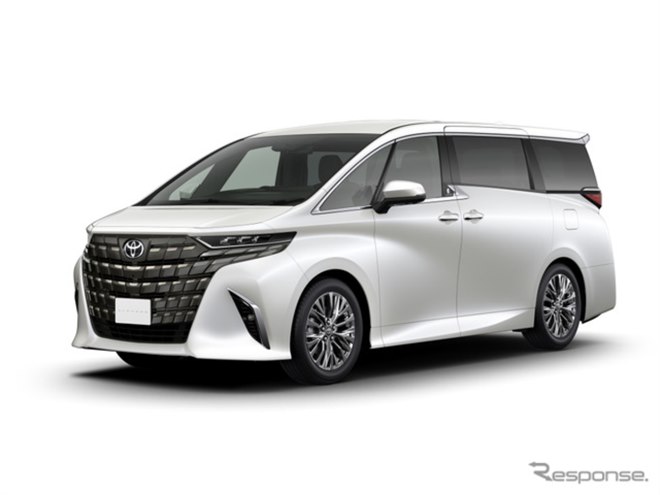 トヨタ『アルファード』一部改良、PHEVにZグレード追加…新色