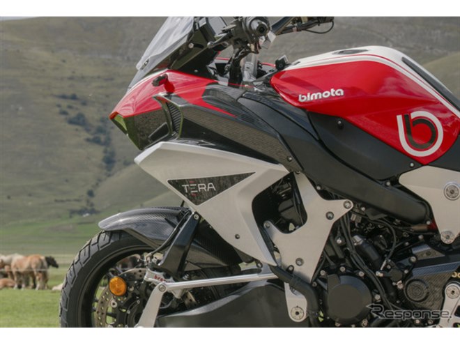 638万円！ 伊ビモータ「TESI H2 TERA」日本上陸…カワサキZ H2の