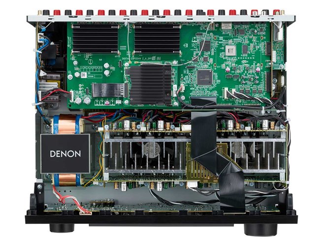 デノン、電流出力型32bitマルチチャンネルDAC搭載のAVアンプ「AVR