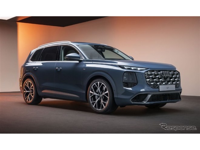 アウディ『Q7』新型、マイルドハイブリッド＋電動コンプレッサー搭載