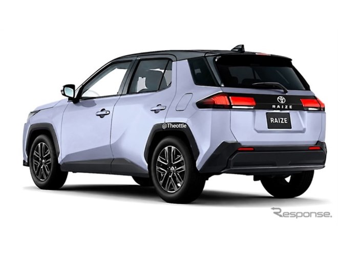 トヨタ『ライズ』がRAV4デザインに!? 次期型が驚きの進化、国内トップ