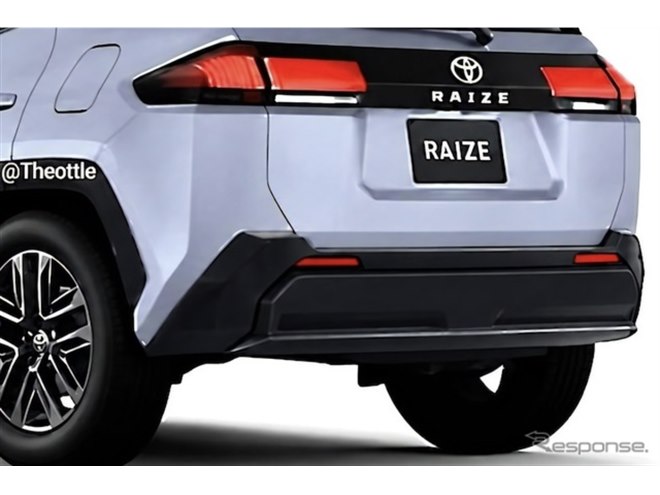 トヨタ『ライズ』がRAV4デザインに!? 次期型が驚きの進化、国内トップ