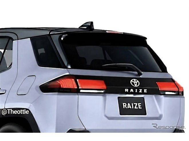 トヨタ『ライズ』がRAV4デザインに!? 次期型が驚きの進化、国内トップ