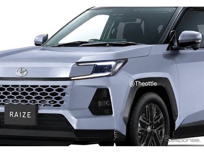 トヨタ『ライズ』がRAV4デザインに!? 次期型が驚きの進化、国内トップ