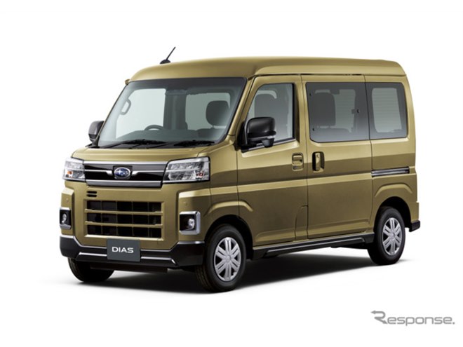 スバル『サンバーバン』一部改良、「スマートアシスト」拡充…115万5000