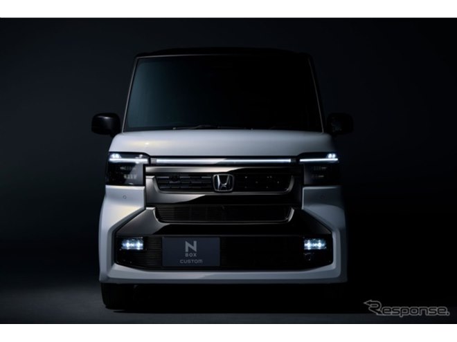 ホンダ『N-BOX』改良新型、「CUSTOM」が表情一新…6月22日から先行予約
