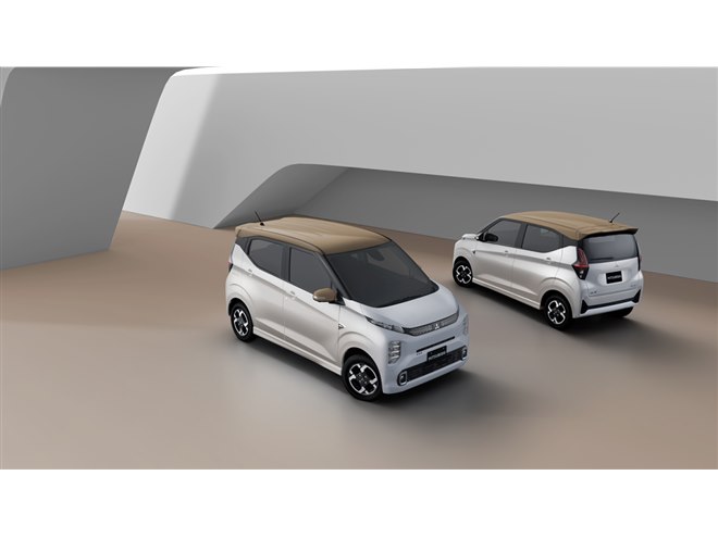 三菱が「eKクロスEV」を一部改良 デザイン変更でBEVとしての魅力アップ