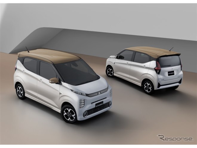 三菱の軽乗用EV『eKクロス EV』がデザイン刷新、コンセント追加も 244