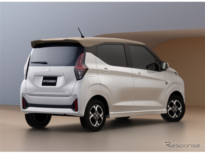 三菱の軽乗用EV『eKクロス EV』がデザイン刷新、コンセント追加も 244
