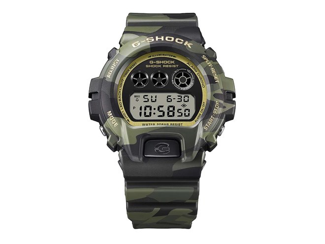 カシオ、カモフラ柄を配した「G-SHOCK」と「BABY-G」の新シリーズ