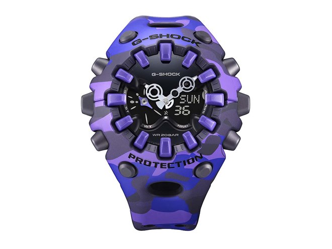 カシオ、カモフラ柄を配した「G-SHOCK」と「BABY-G」の新シリーズ