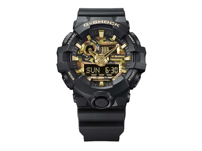 カシオ、カモフラ柄を配した「G-SHOCK」と「BABY-G」の新シリーズ