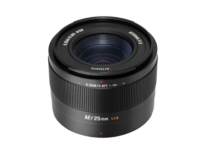 七工匠、AFに対応したZマウント用の大口径レンズ「25mm F1.8 AF