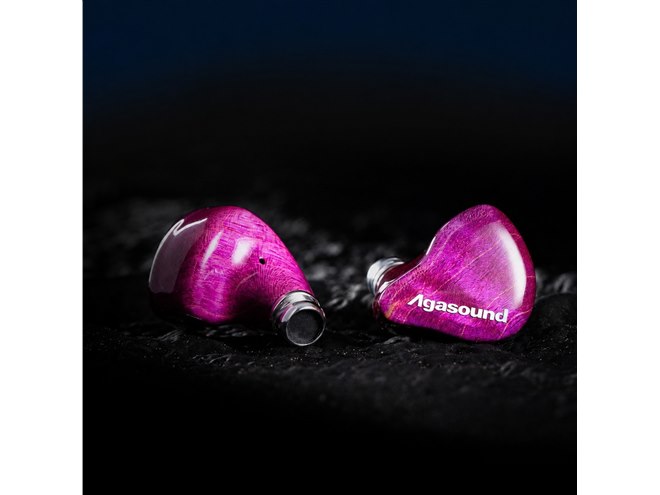 Agasound、ウッドハウジング採用の有線イヤホン「Sublimation」2種