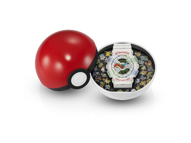 カシオ、G-SHOCK×ポケモンの30周年コラボレーションモデル「GA-110PKM