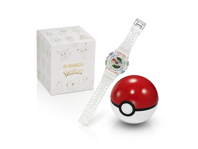 カシオ、G-SHOCK×ポケモンの30周年コラボレーションモデル「GA-110PKM
