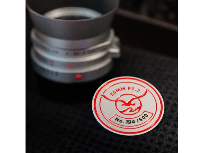 Seagull、世界限定500本のライカMマウント用単焦点レンズ「M35mm F1.7