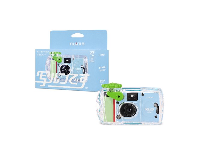 富士フイルム、「写ルンです」に防水モデル「写ルンです Active」と