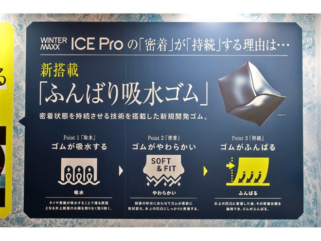 氷上性能を集中的にアップ ダンロップの新スタッドレスタイヤ「WINTER