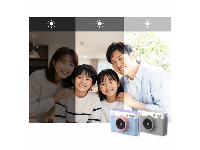 2年前に購入したカメラとプリンターです myFirst、昇華型熱転写プリンター搭載のポータブルインスタントカメラ