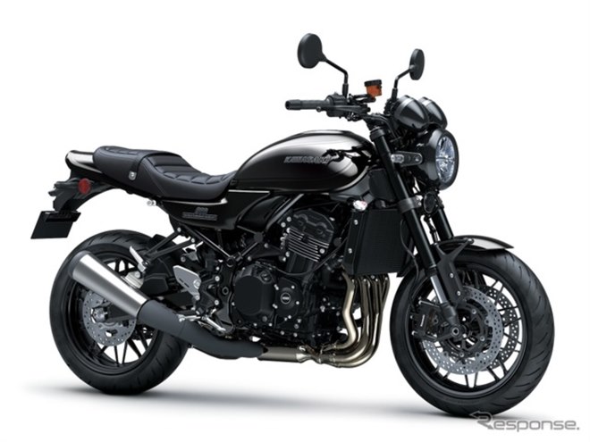 新色「グリーニッシュブルー」登場、カワサキ『Z900RS』2027年モデル