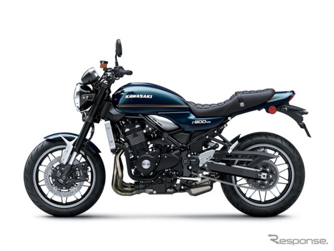 新色「グリーニッシュブルー」登場、カワサキ『Z900RS』2027年モデル