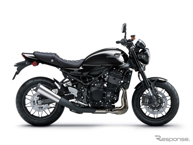 新色「グリーニッシュブルー」登場、カワサキ『Z900RS』2027年モデル