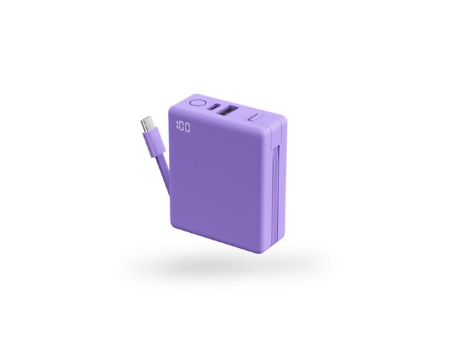 CIO、脱着式ケーブル内蔵モバイルバッテリー「CIO Mate Powerbank003