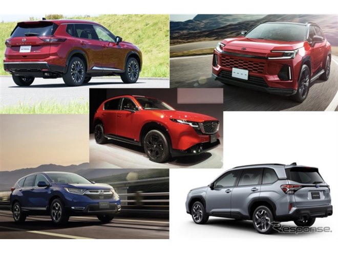マツダ『CX-5』新型、RAV4やエクストレイルとどう違う？ ライバル比較