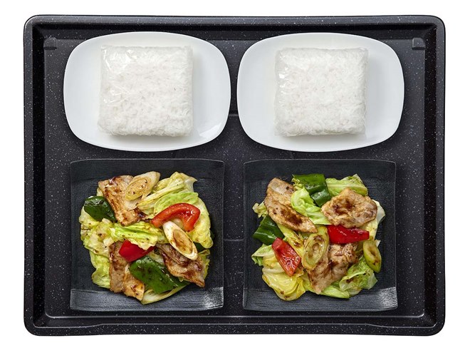 日立、4品を同時に適温で温める過熱水蒸気オーブンレンジ「ヘルシー