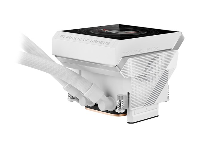 ASUS、5.08型液晶を搭載したCPU用水冷クーラー「ROG STRIX LC IV 360