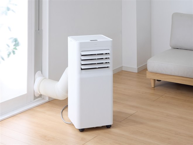 simplus、工事不要で設置できる移動式スポットクーラー「SP-AC02