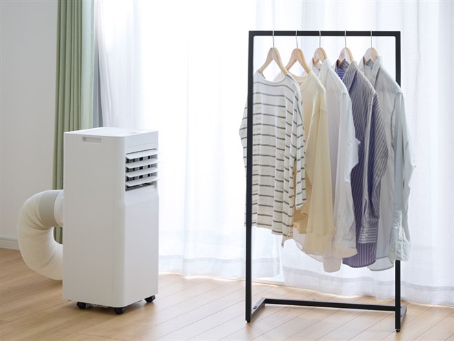 simplus、工事不要で設置できる移動式スポットクーラー「SP-AC02