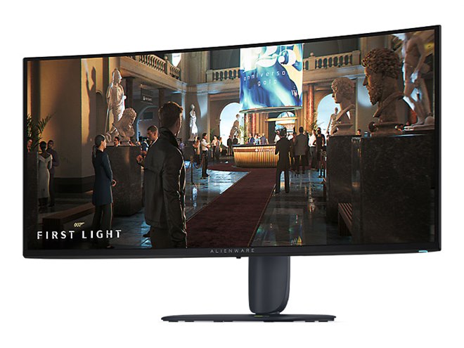 ALIENWARE 曲面ディスプレイ 本体 デル、280Hz/240Hz駆動の有機EL/液晶を採用した曲面ゲーミングモニター