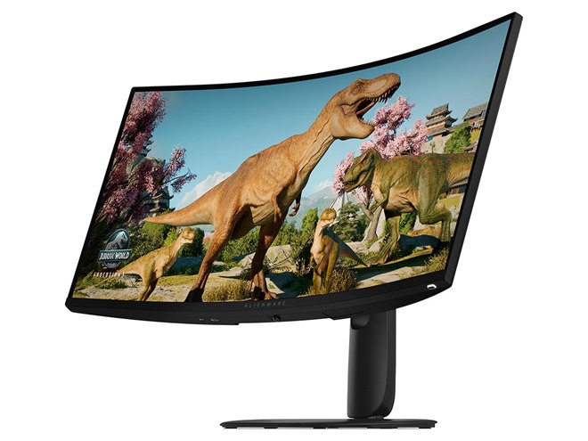 ALIENWARE 曲面ディスプレイ 本体 デル、280Hz/240Hz駆動の有機EL/液晶を採用した曲面ゲーミングモニター