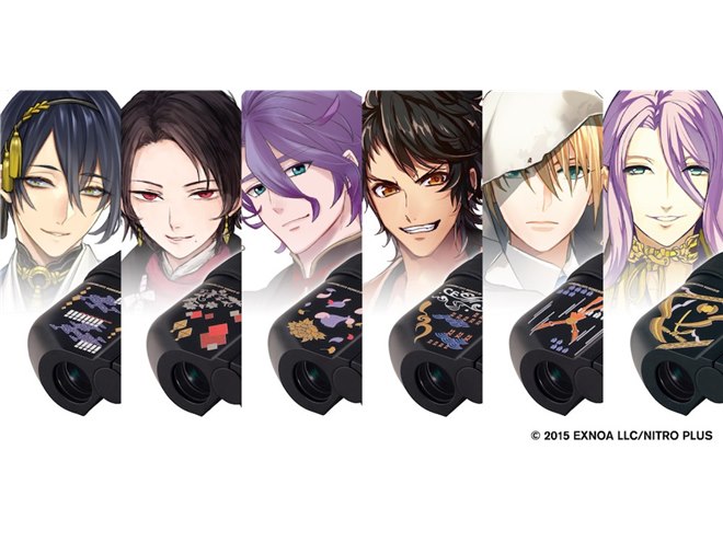 ビクセン、双眼鏡「at6 M6×18」に「刀剣乱舞ONLINE」コラボモデル6種を