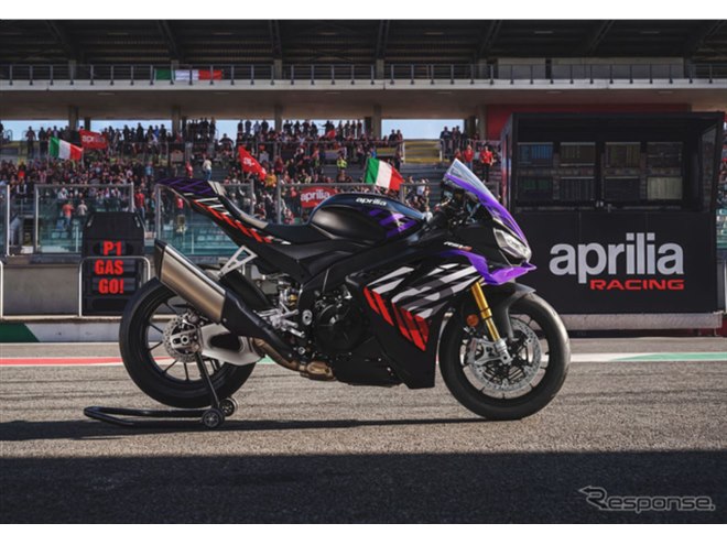 MotoGP由来のウィングレット装着！ アプリリア『RSV4 Factory』、363万