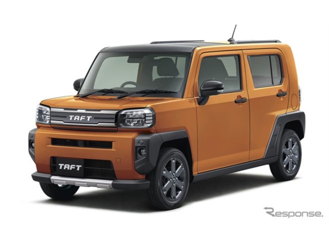 ダイハツ『タフト』一部改良、143万5500円から…専用グリル採用の2つの