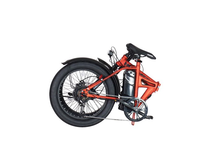 HUMMER、無骨なリンクル塗装を施した20インチ電動アシスト折りたたみ