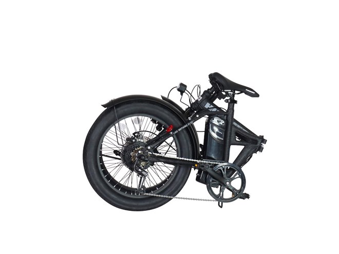 HUMMER、無骨なリンクル塗装を施した20インチ電動アシスト折りたたみ
