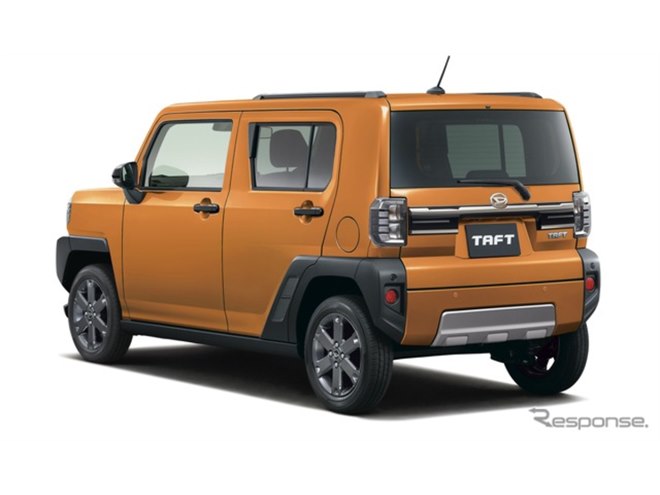 オレンジ可愛い」「まじで欲しい」ダイハツ『タフト』新色「スパーク
