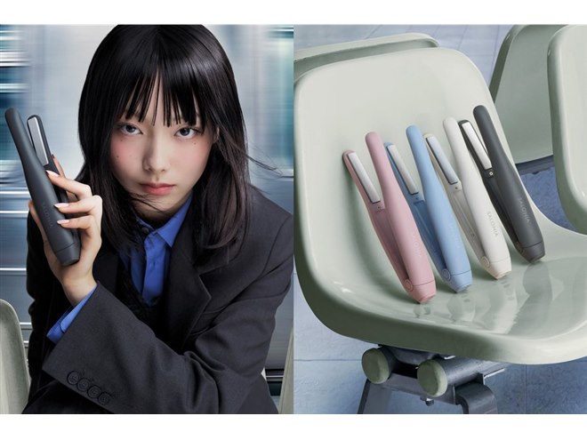 I-ne、スマホ充電も可能なサロニア「コードレス ストレートヘア