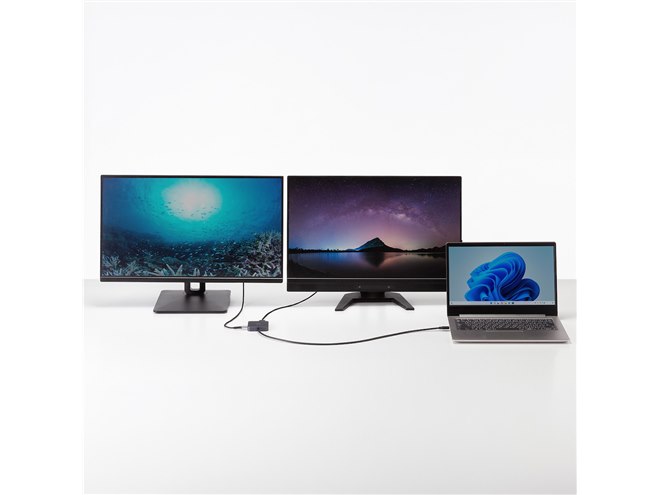 �u2��ʏo�͑Ή�HDMI�tUSB Type-C�n�u�iUSB-5TCHHP32BK�j�v