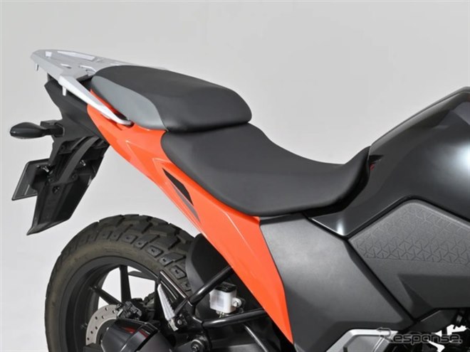スズキ『Vストローム250SX』を快適ローダウン！ デイトナ、ゲル入り