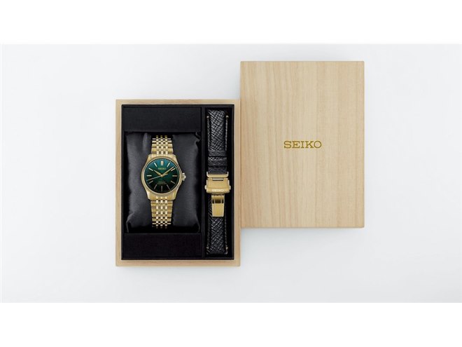 セイコー SEIKO 腕時計 プレザージュ 自動巻き(手巻付き) 838⑨ セイコー、TRADMAN'S BONSAIとともにデザインを考案した腕時計