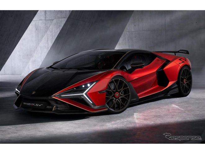 ランボルギーニの新V12フラッグシップ『レヴエルト SV』発表、価格は