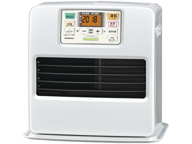 コロナ、低消費電力を実現した「石油ファンヒーター 2026年モデル」全